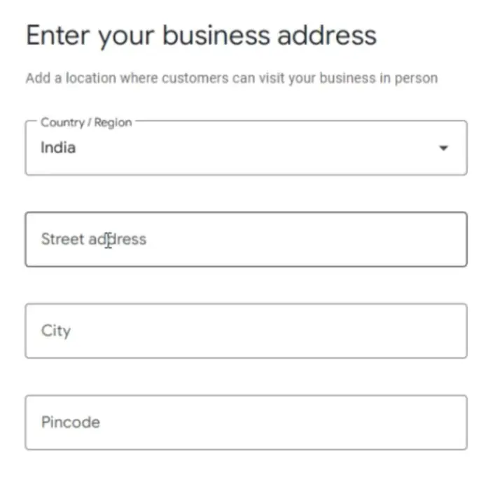 Add business google map 