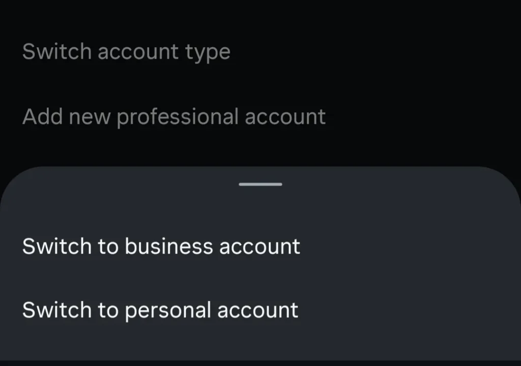 Instagram Business Account Creation